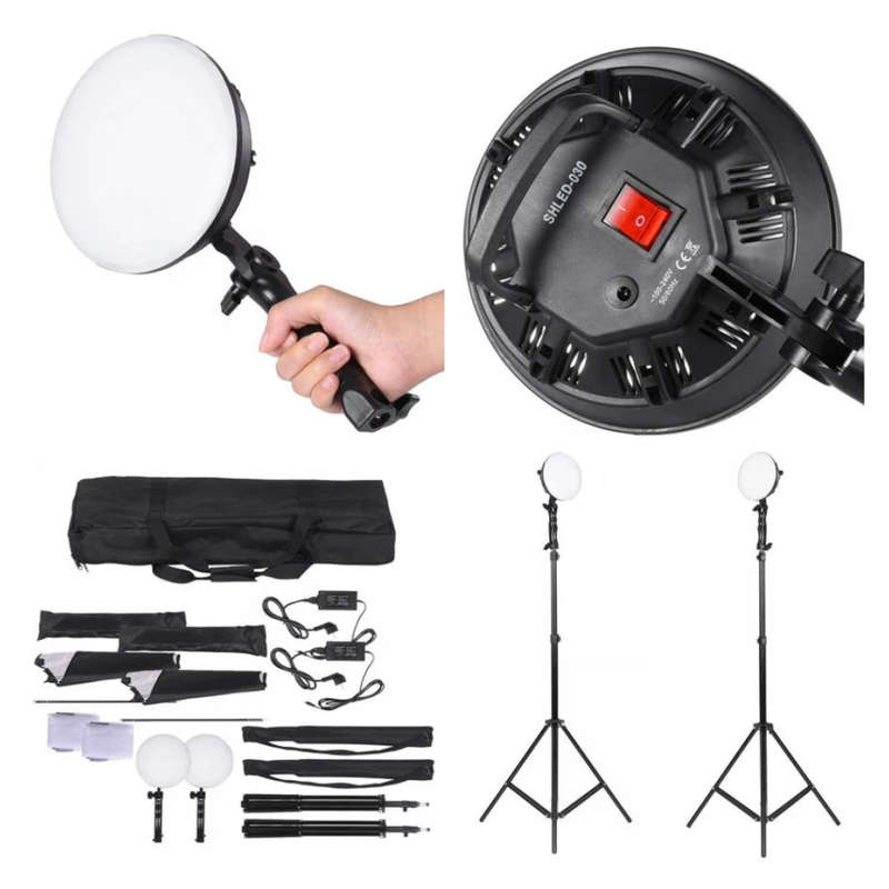 LED Enthusiast Lighting Kit - Beginner Photography - Continuous Lighting