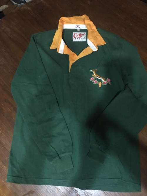 Signed Springbok Supporter Rugby Jersey
