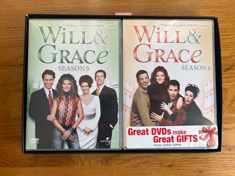 The Complete Will and Grace DVD collection - brand new