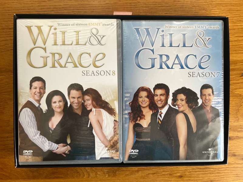 The Complete Will and Grace DVD collection - brand new