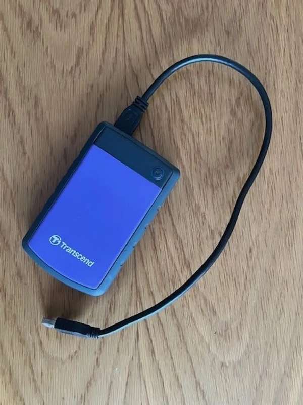1TB Storejet Transcend portable external HDD