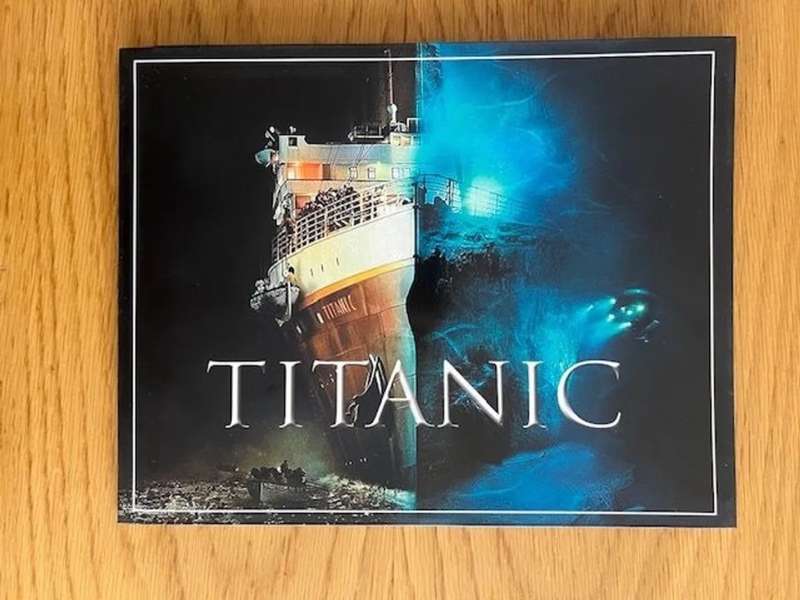 TITANIC rare coffee table book