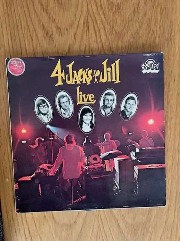 Record: 4 Jacks and a Jill - Live. 1975.