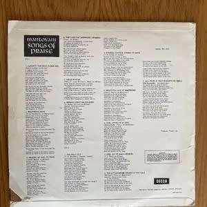 Record: Mantovani and his orchestra - Songs of Praise. 1981