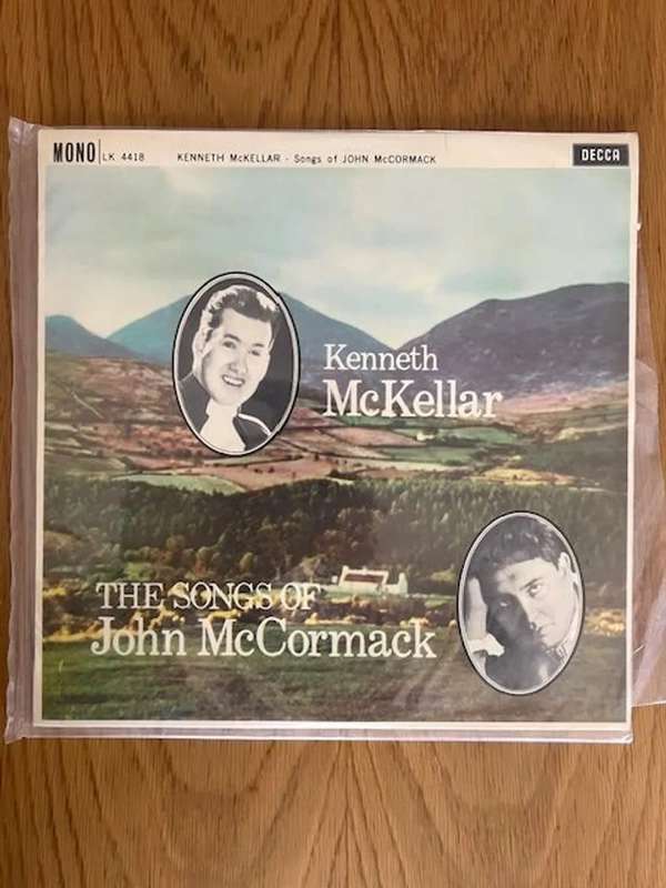 Record: Kenneth McKellar - The songs of John McCormack. 1962