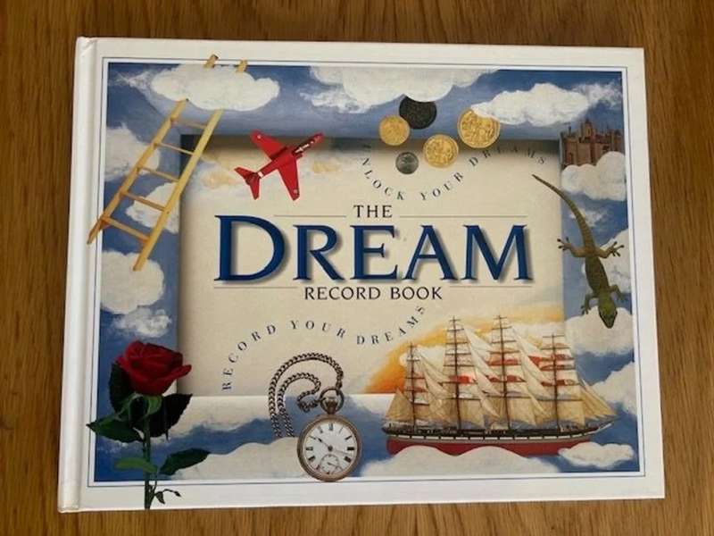 The DREAM record book. Record your dreams. Author: David V Barrett