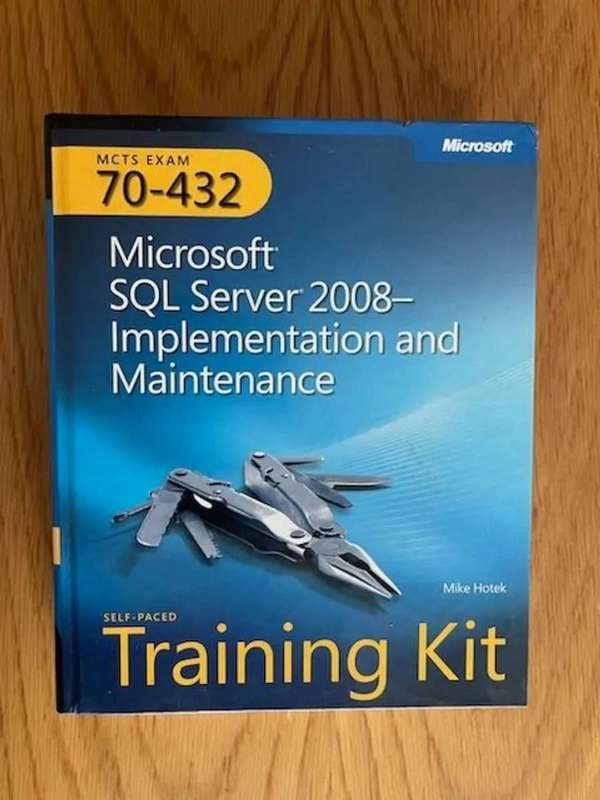 Microsoft SQL Server 2008 Self-training guides (3 books)