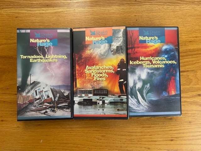 VHS: Reader`s Digest: Nature`s Rage Collection