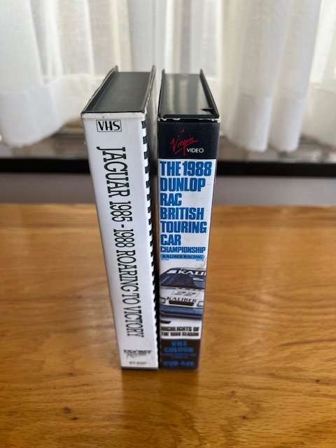 VHS: Jaguar 1985 - 1988 & The 1988 Dunlop RAC British Touring Car Championship