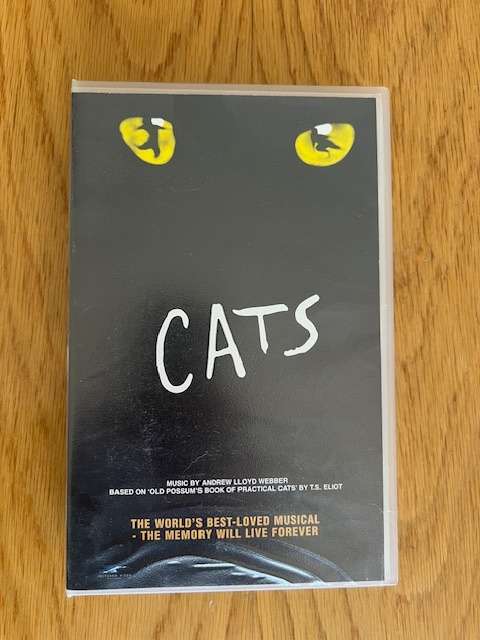 VHS: Cats The Musical - 1998