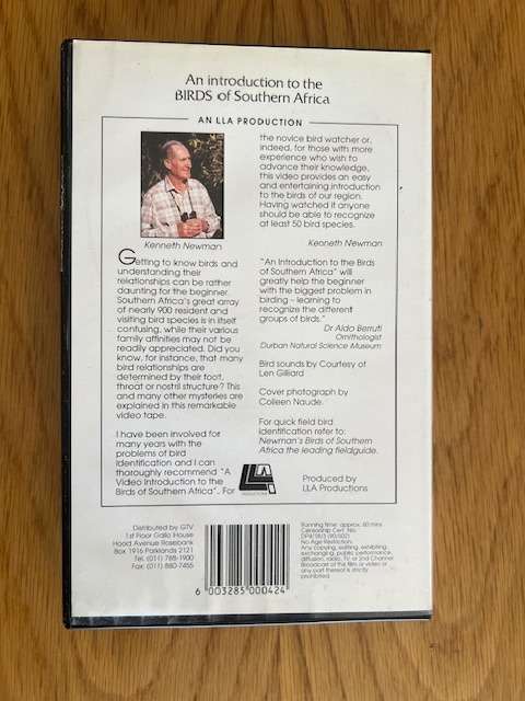 VHS: An introduction to the birds of South Africa - 1990