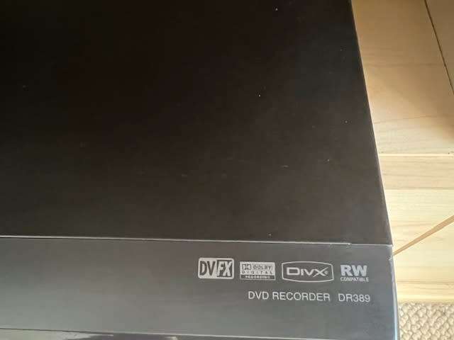 LG Digital DVD Recorder Model: DR389 with remote