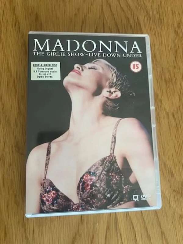DVD: Madonna. The girlie show - Live Down Under. 1993