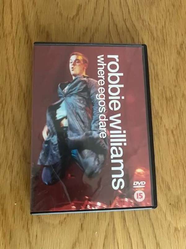 DVD: Robbie Williams - Were egos dare. 2000.