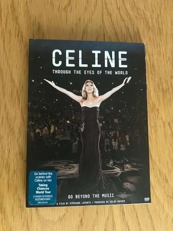 DVD: Celine Dion - Through the eyes of the world. 2010.