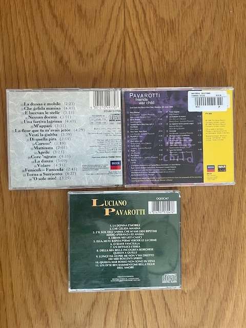 CD: Pavarotti 3 Album collection
