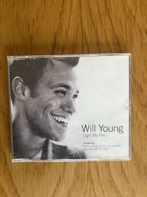 CD (3 songs) Light my fire.  Will Young.  2002