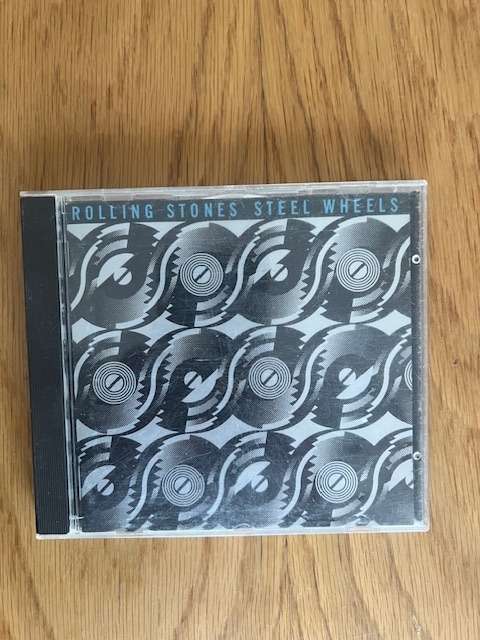 CD: Steel Wheels.  Rolling Stones. 1989