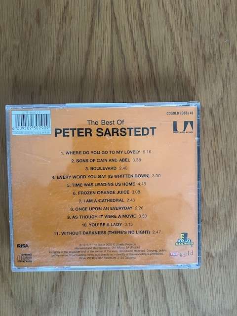 CD: The best of Peter Sarstedt. 1975