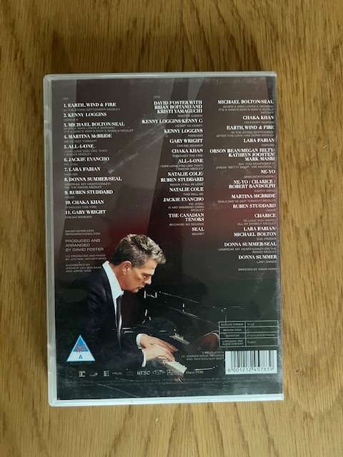 DVD & CD Combo: Hit Man Returns - David Foster & Friends. 2005