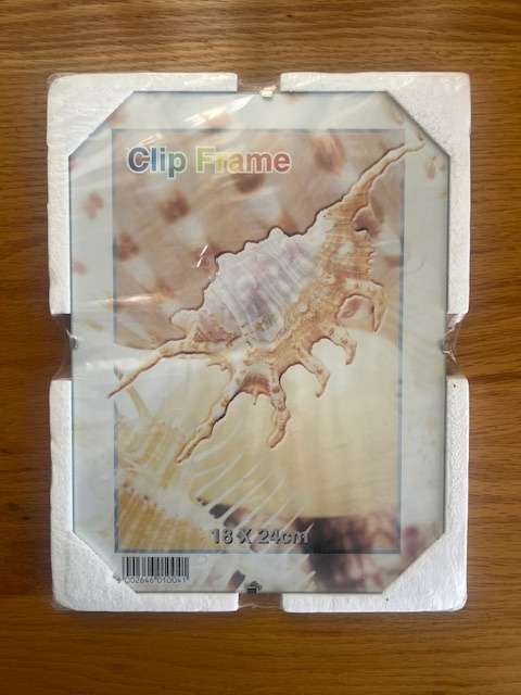 Clip photo frame still in original packaging
