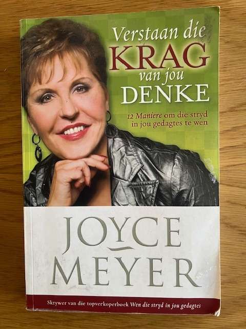 Book:  Verstaan die krag van jou denke - Joyce Meyer