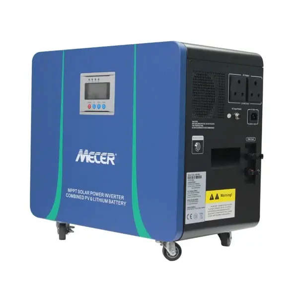 Mecer 2kVA 2kW Lithium Battery Inverter Trolley with 100Ah Lithium-ion Battery and 820W MPPT Control