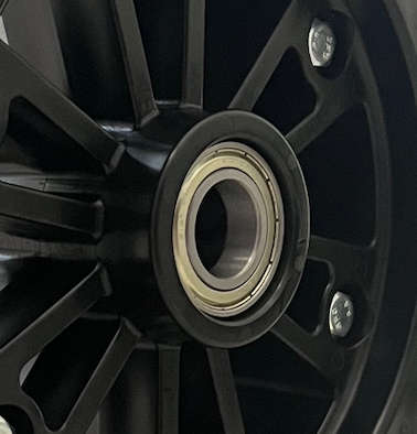 260mm Trolley Wheel - Pneumatic - 25mm ID - Rybro®