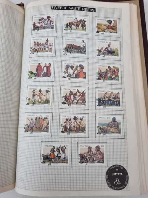 Transkei collection 1980-1993 with  UMM and used - 52 pages