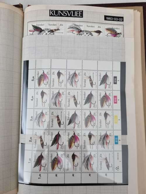 Transkei collection 1980-1993 with  UMM and used - 52 pages