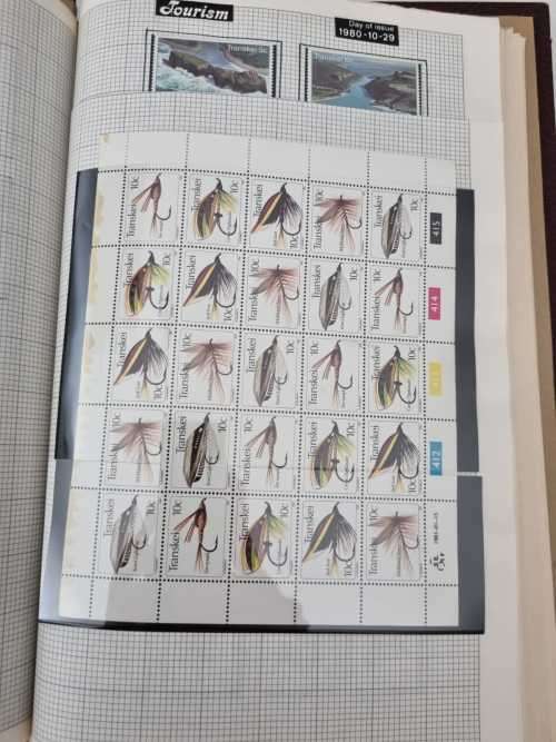 Transkei collection 1980-1993 with  UMM and used - 52 pages