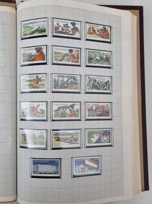 Transkei collection 1980-1993 with  UMM and used - 52 pages