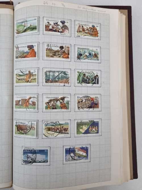 Transkei collection 1980-1993 with  UMM and used - 52 pages