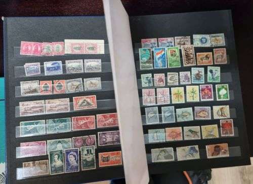 RSA - 2 Stock Albums with used RSA stamps