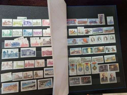 RSA - 2 Stock Albums with used RSA stamps