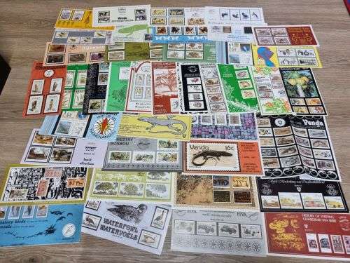 Philatelic Service information booklets for RSA/Venda/Ciskei/Bophuthatswana/Transkei