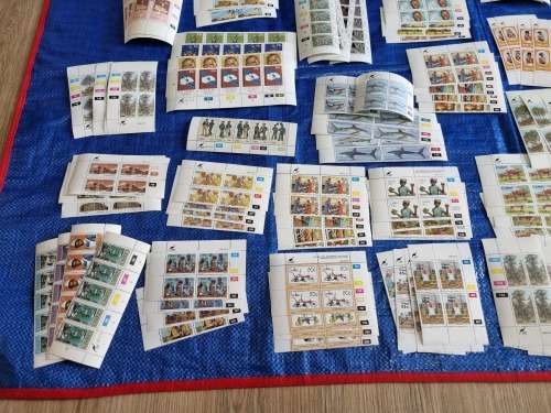 Ciskei - Collection of UMM Control blocks, UMM Yearpacks, FDCs and Postcards - 14 scans