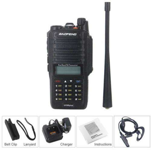 BAOFENG UV-9R PLUS UHF VHF DUAL BAND TWO WAY HAM RADIO WALKIE