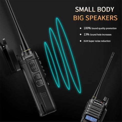 BAOFENG UV-9R PLUS UHF VHF DUAL BAND TWO WAY HAM RADIO WALKIE