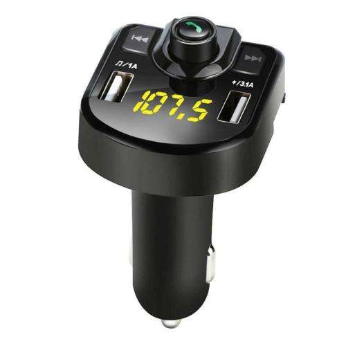 Car Bluetooth transmitter wireless FM Radio adapter USB charger Mp 3 player