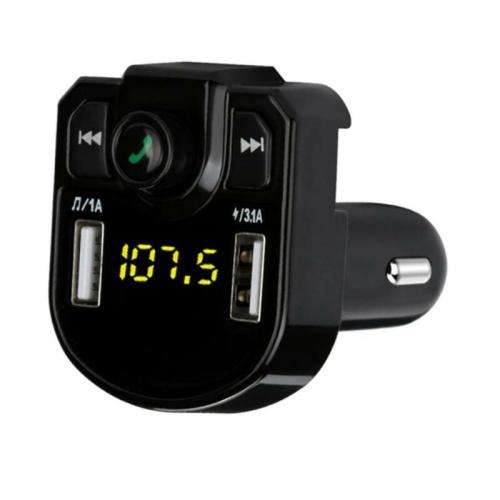 Car Bluetooth transmitter wireless FM Radio adapter USB charger Mp 3 player