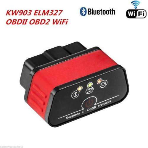KW903 ELM327 WiFi ODB2 Code Reader Diagnostic Scan Tool for Iphone Android PC Auto Code Scan