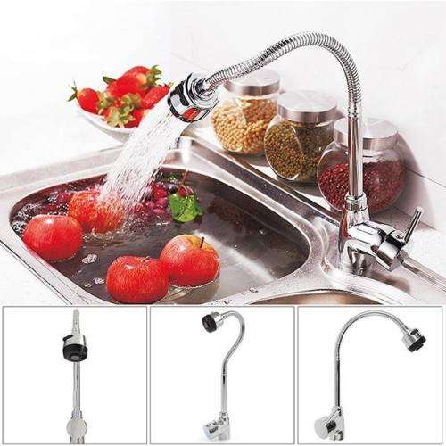 Chrome Kitchen Sink Basin Bathroom Faucet Swivel Mixer Tap Spout
