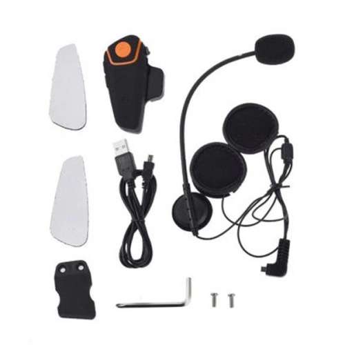 BT-S2 Bluetooth Motorcycle Helmet Headset MP3 Microphone Waterproof New