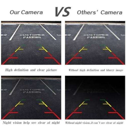 4.3 Inch Folding Car Monitor With 4 LED 12 LED Butterfly Camera Night Vision