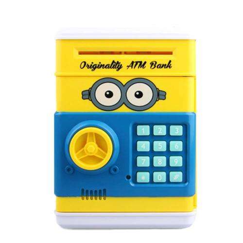 Kids Cartoon ATM Saving Box - Minions