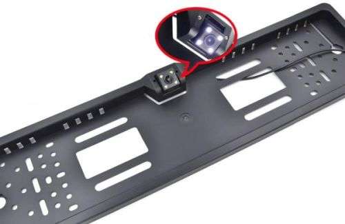 Number Plate Holder with Reverse Camera