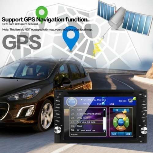 2 DIN Car  GPS Navigation Radio  USB/SD Universal Player