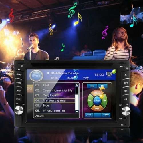 2 DIN Car  GPS Navigation Radio  USB/SD Universal Player