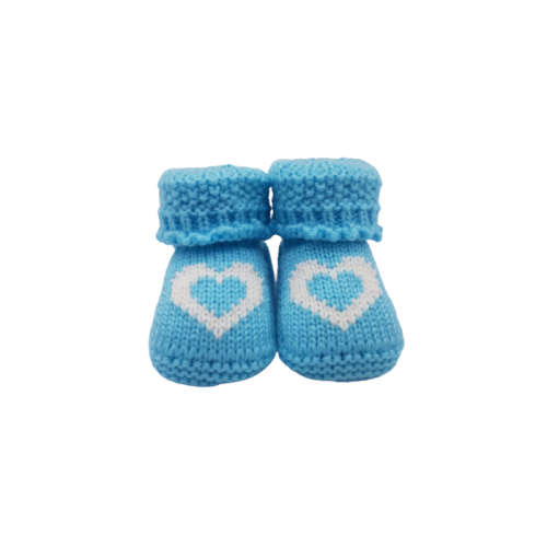 Cute Winter Newborn Knit Crib Shoes 0-3 Months